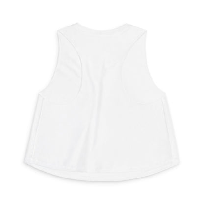 Pretty Deadly Women's Crop Top — Cute Pink Boxer Graphic Tank