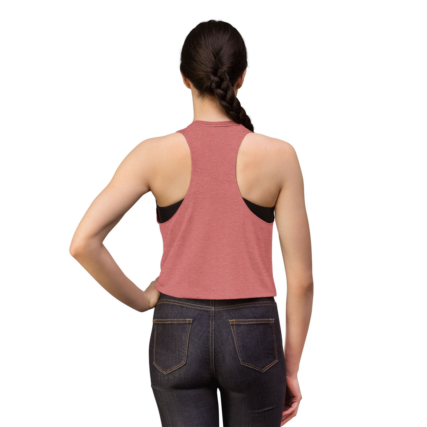 Pretty Deadly Women's Crop Top — Cute Pink Boxer Graphic Tank