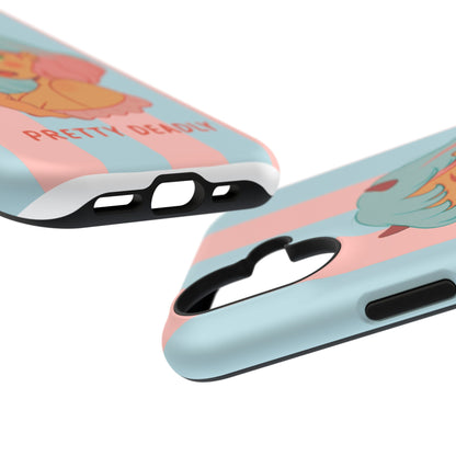 Pretty Deadly Devil Girl Phone Case — Impact-Resistant Cute Pastel iPhone Cover