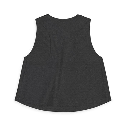 Pretty Deadly Women's Crop Top — Cute Pink Boxer Graphic Tank