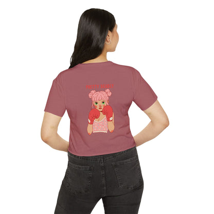 Pretty Deadly Crop Top — Women's Festival Graphic Tee