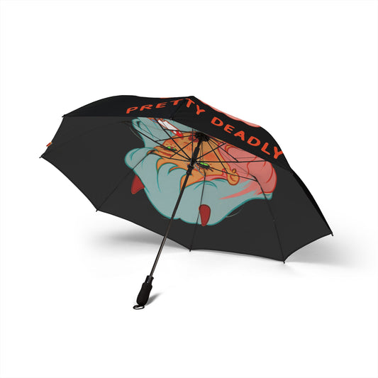Foldable Umbrella — Pretty Deadly Anime Girl Design