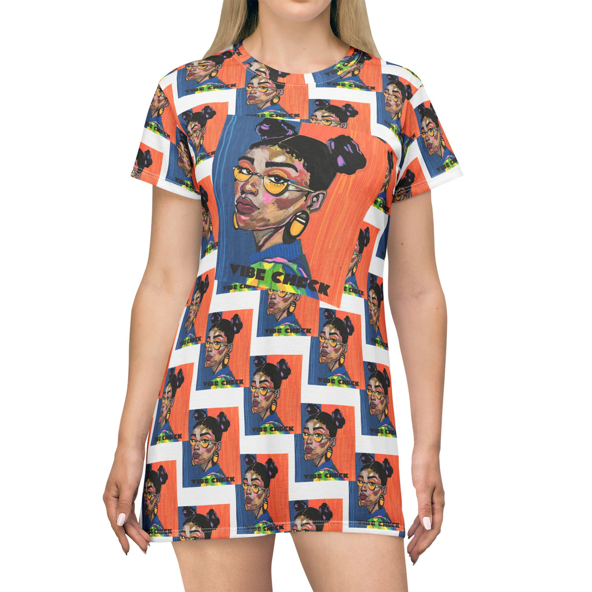 T-Shirt Dress (AOP)