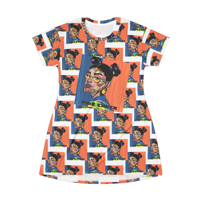 T-Shirt Dress (AOP)